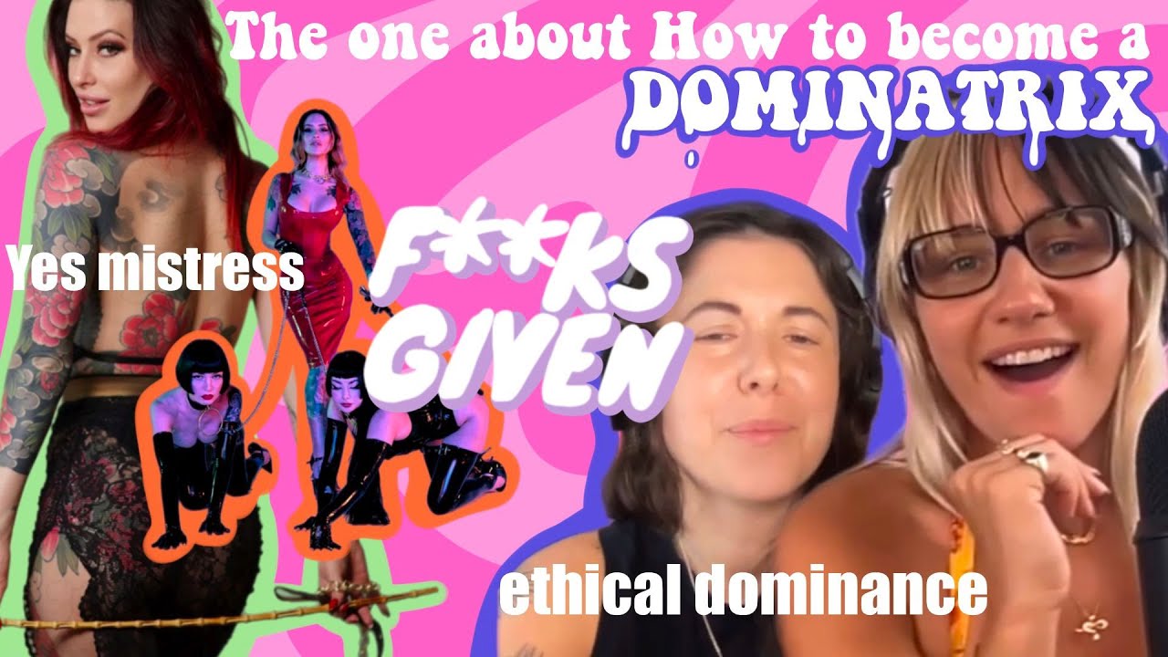 Youtube video thumbnail with a photo of Mistress Adreena. 